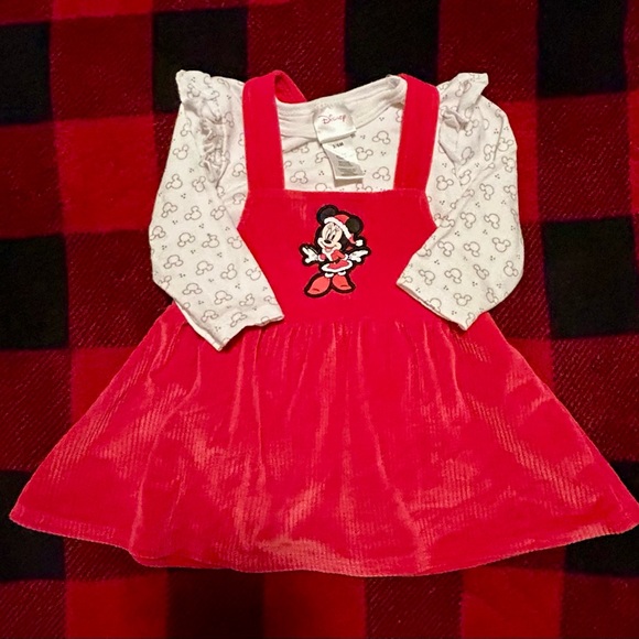 Disney White and Gold Baby Outfit - Picture 1 of 2